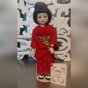 MIKO porcelain doll 1990